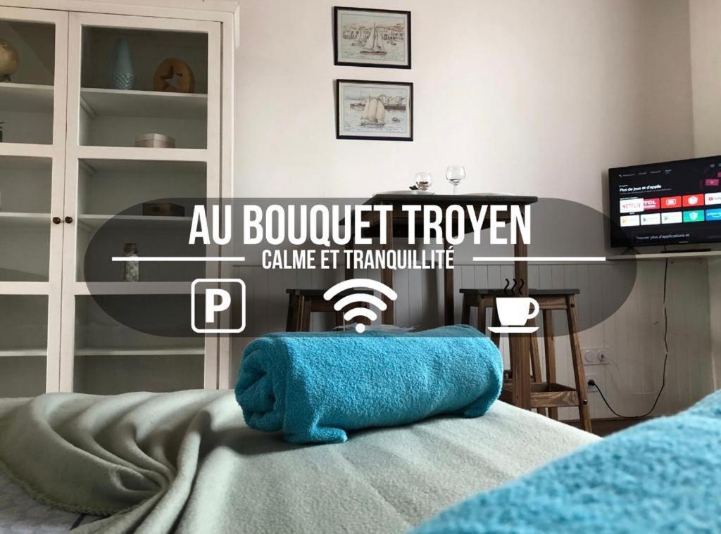 Apartamento Au Bouquet Troyen - Wifi - Calme Et Tranquillite Troyes Exterior foto